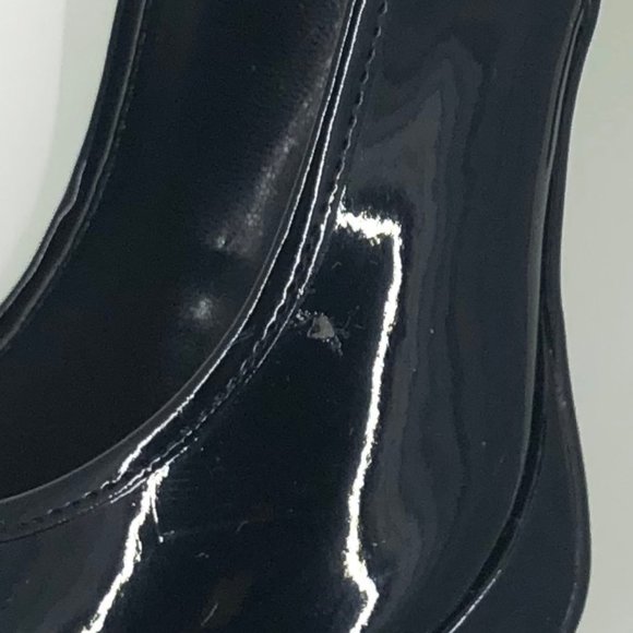 AK Anne Klein iFlex Slingback Pumps Platform Double Bow SZ 8 - Picture 9 of 9